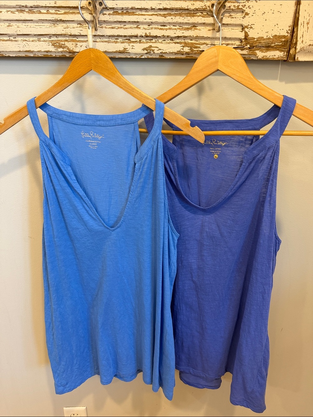 Lilly Pulitzer 2‎ tank tops Size XL